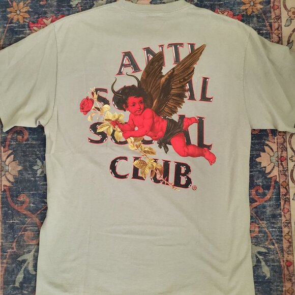 Anti Social Social Club Devil Cherub Tee - Size M - Picture 6 of 7